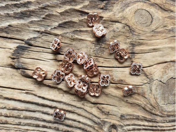 Пуговицы Van Cleef арт. MX 1681/Coffe/16L,  ITA